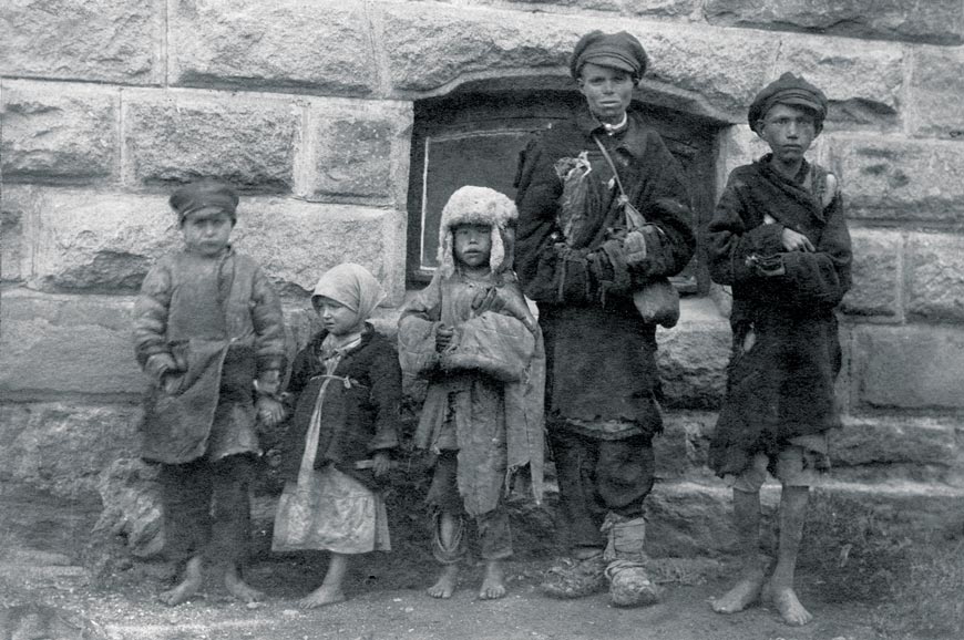 Голодные дети (Hungry children), начало 1920-х