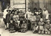 Children of the starving Volga region