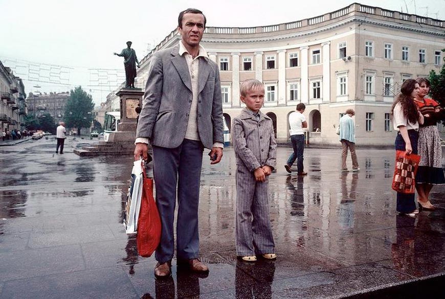 Одесса в дождливый день (Odessa on a rainy day), 1981