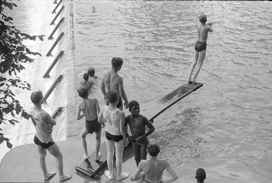 Swimming Pool Created by CCC [Civilian Conservation Corps] (Бассейн, созданный ГКООС [Гражданским корпусом Охраны Окружающей среды] ), July 1941