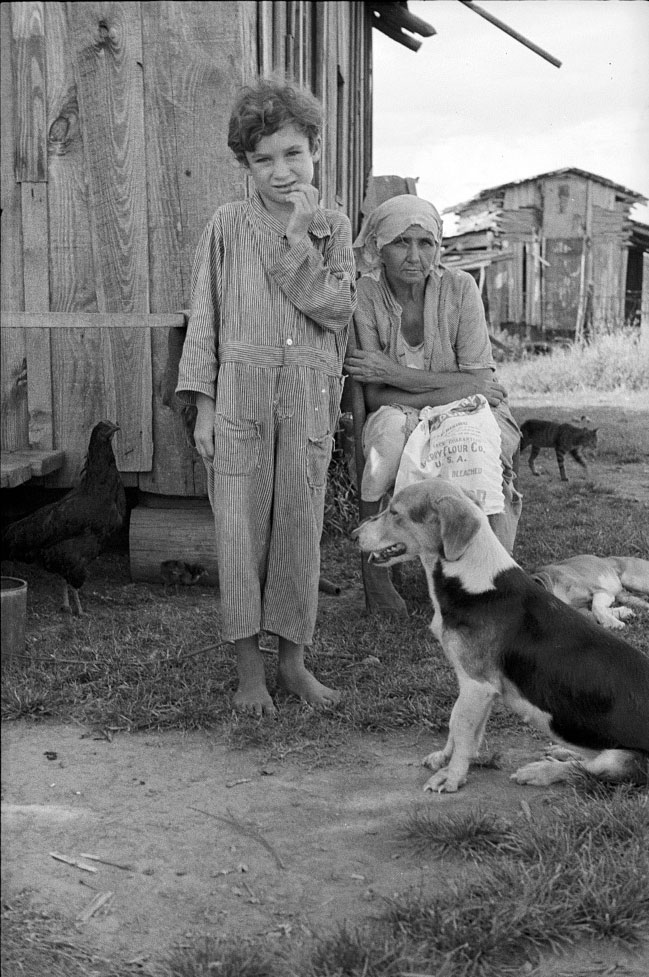 Wife and child of sharecropper (Жена и ребёнок издольщика), Sept.1935