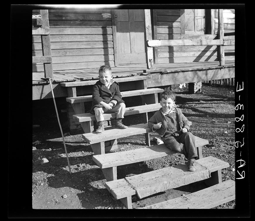 Miner's children (Дети шахтёров), February 1937