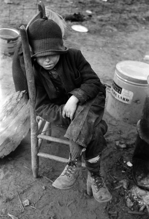 Evicted sharecropper boy (Переселенный мальчик-издольщик), Jan.1939