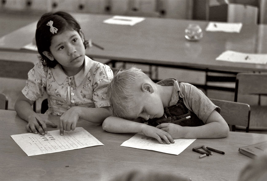 Third-graders (Третий класс), Feb.1942