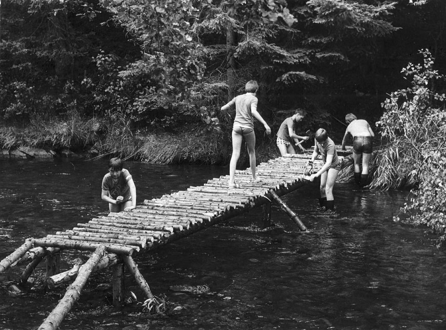 Pfadfinderlager (Скаутский лагерь), Summer 1977, VCP Grafenau, Germany