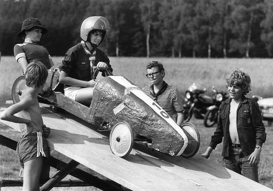 Pfadfinderlager (Скаутский лагерь), Summer 1977, BdP Kirchberg, Austria