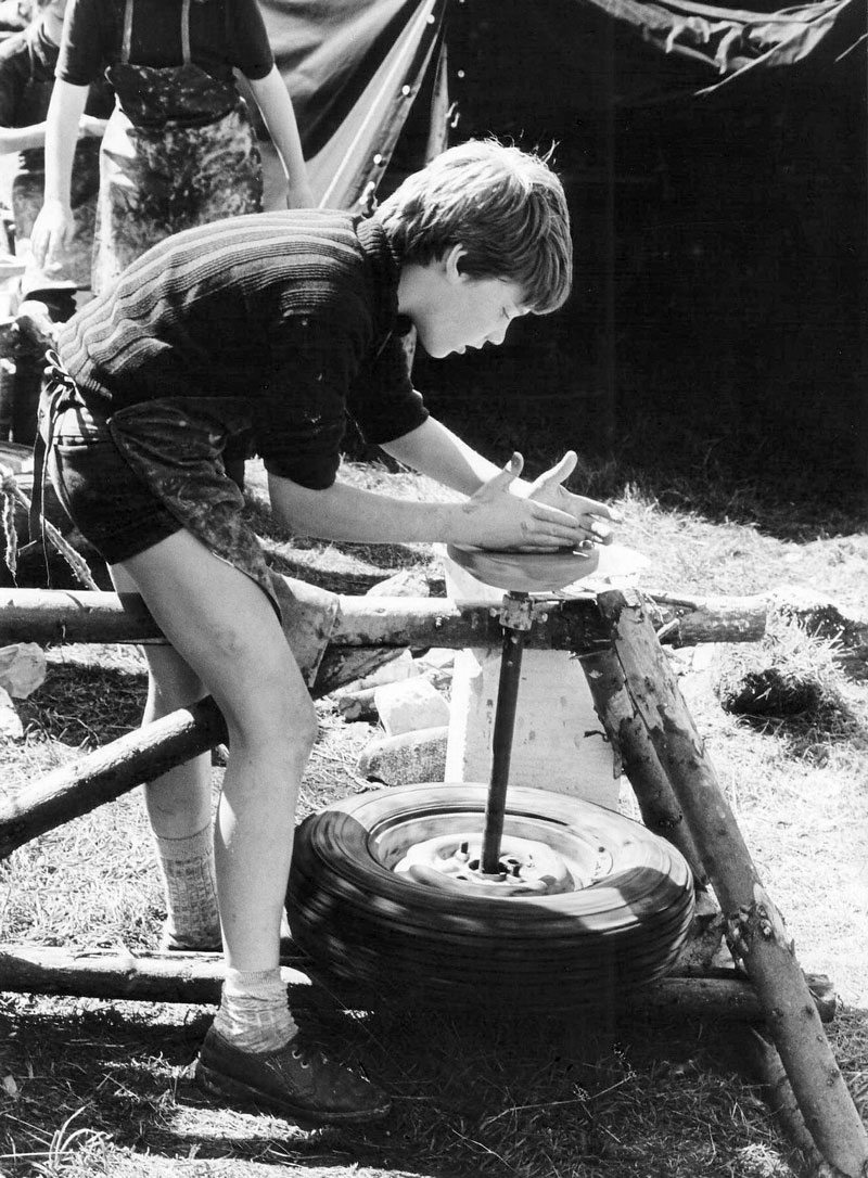 Pfadfinderlager (Скаутский лагерь), Summer 1981, BdP Westernohe, Germany