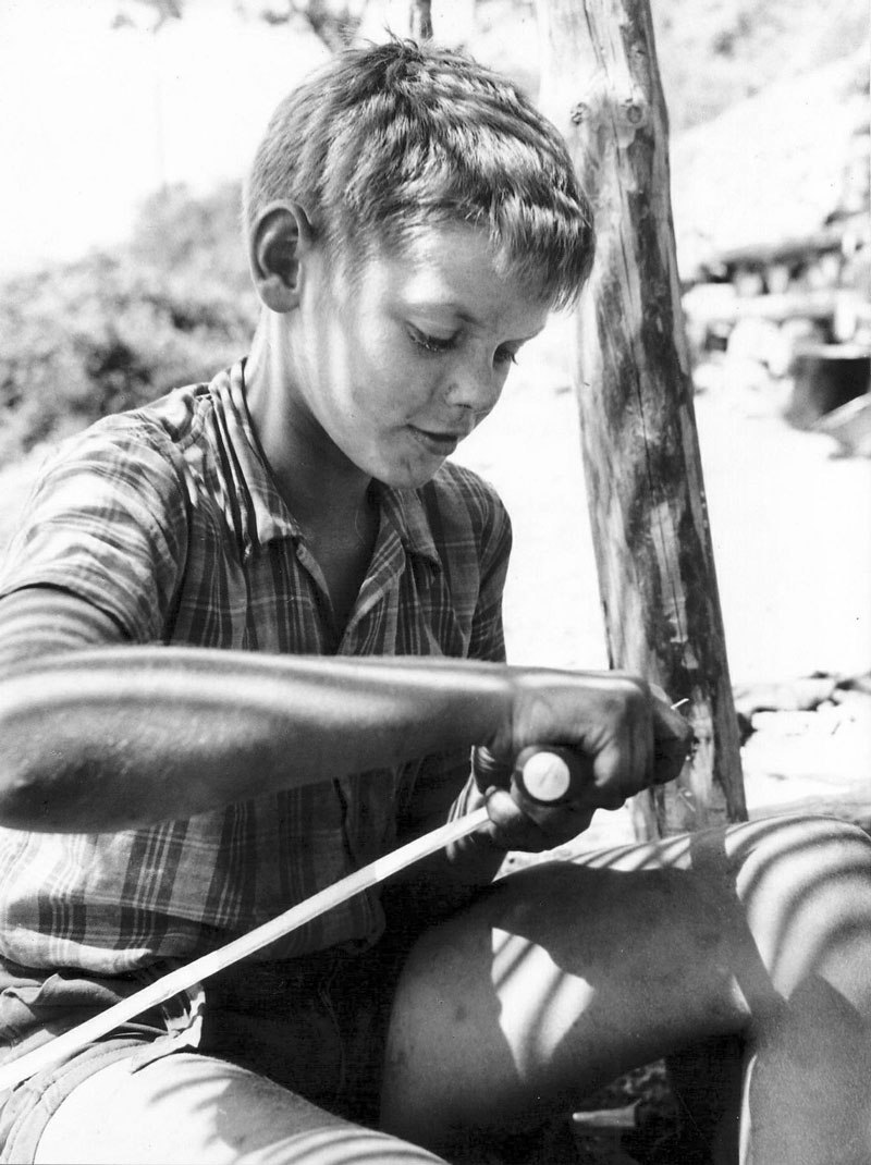 Pfadfinderlager (Скаутский лагерь), Summer 1959, Eclalreurs Neutres de France, Clans, Maritime Alps, France