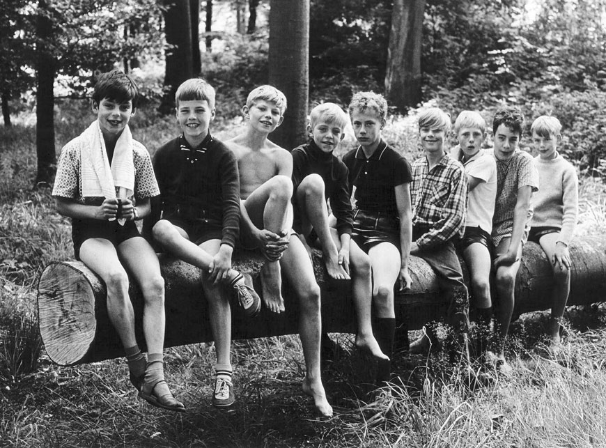 Zeltlager (Палаточный лагерь), Summer 1968 Noer, Germany