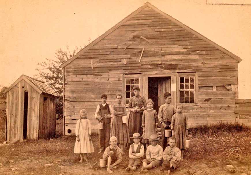 Old School House (Старая школа), late 1880s