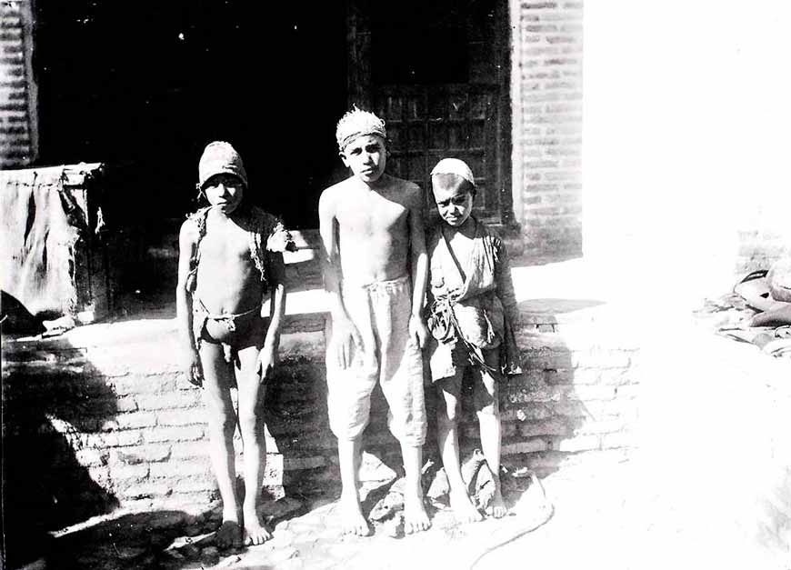 Три персидских мальчика (Three Persian boys), 1901