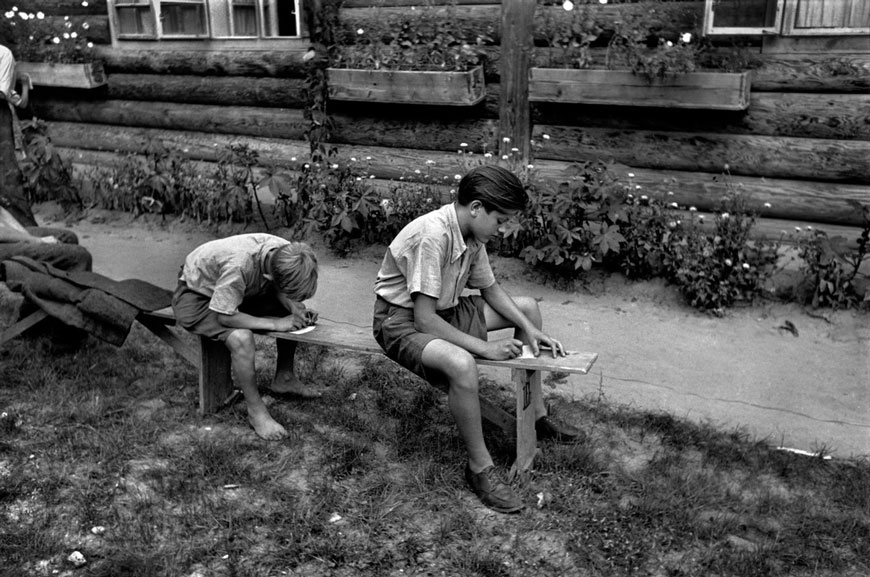 First day of school (Первый день в школе), 1948