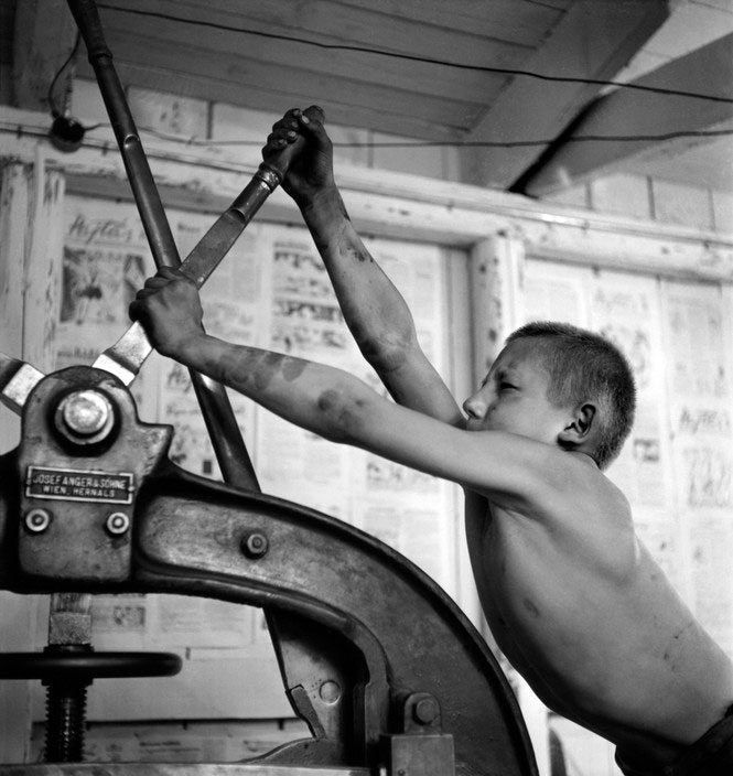 Children's printing plant at the Children's Republic (Детская типография в Детской республике), 1948