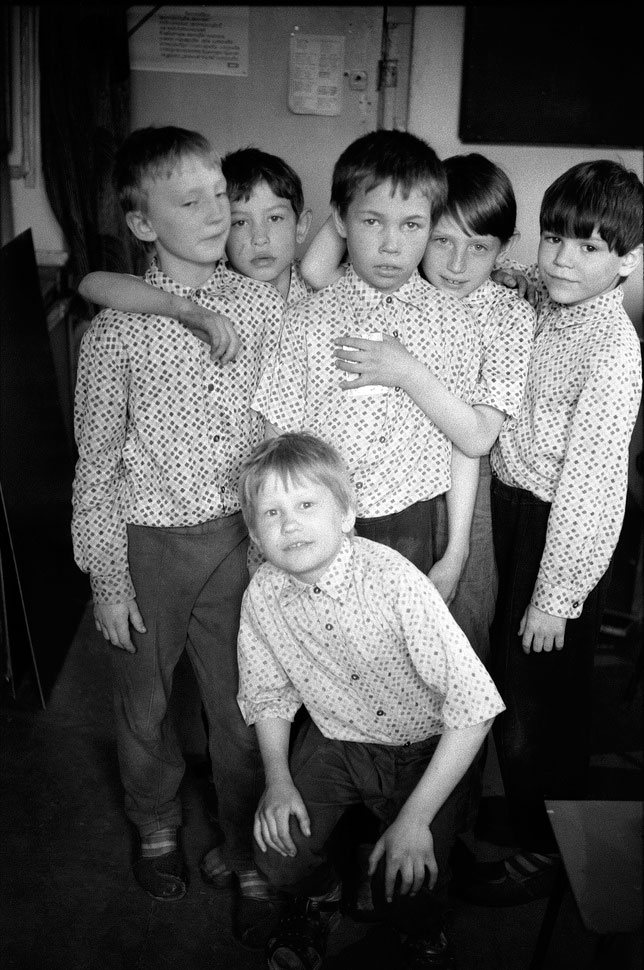 Шестеро первоклассников. Детдом № 5б (Six first-formers. Orphanage #56), апрель 1987