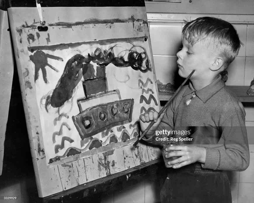 Young Artist (Юный художник), 1952