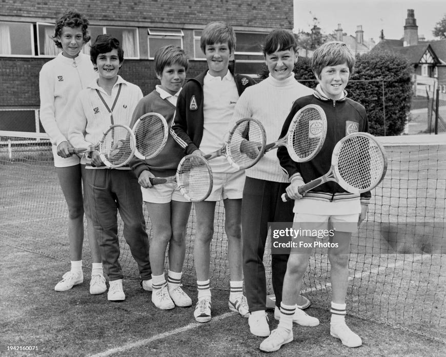 Britain's Brightest Tennis Juniors (Самые талантливые юные теннисисты Великобритании), 1972