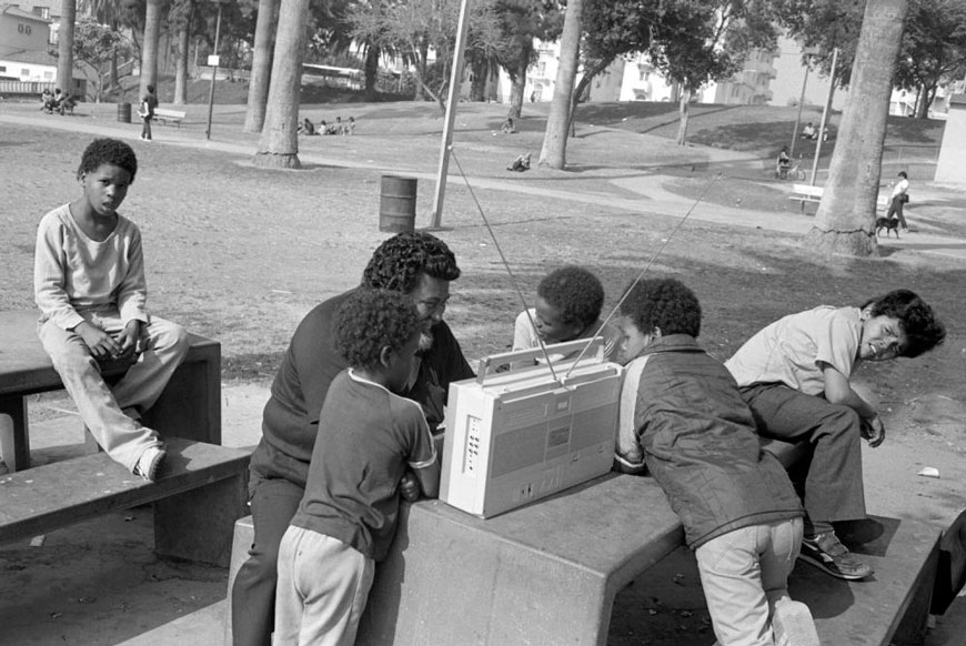 From Angel City West / Macarthur park boombox (Запад города Ангелов / Бумбокс в парке Маккартура), 1984