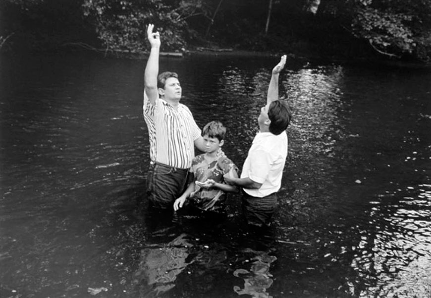 River baptism (Крещение в реке), 1991 