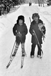 Brothers-skiers