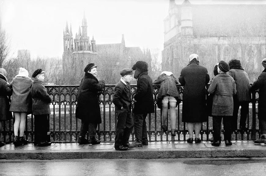 Учащиеся средней школы в Ужуписе (Užupis’ students), 1959