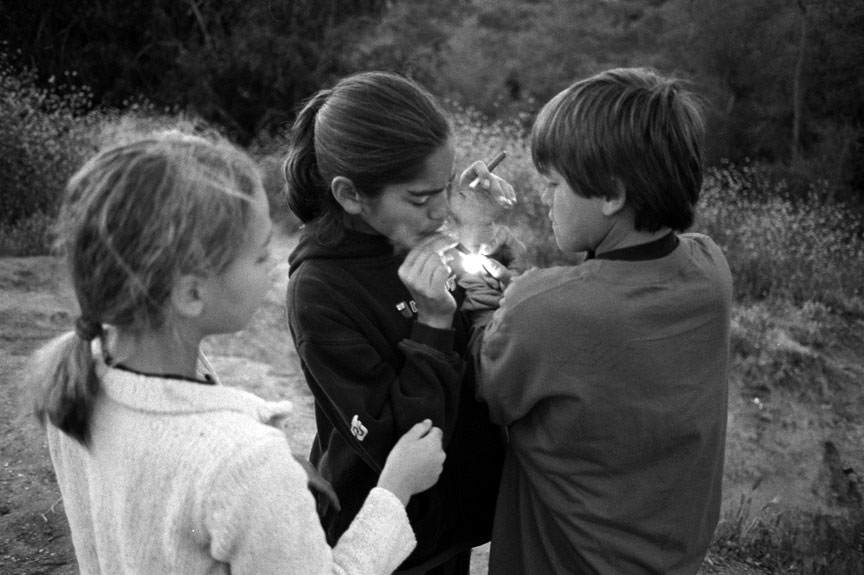 from series Teenage Smokers (из серии Курящие подростки)