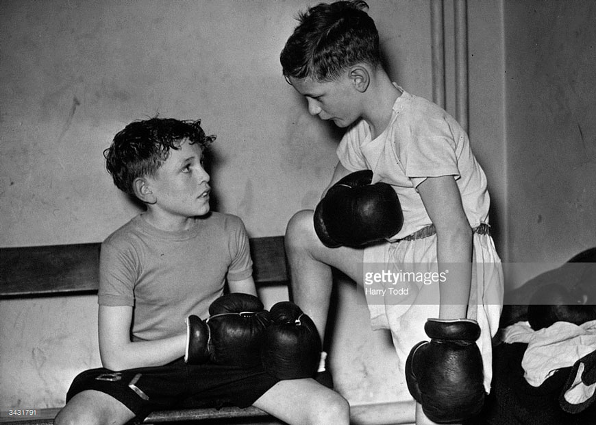 Boxing Boys (Два боксёра), 14th February 1953