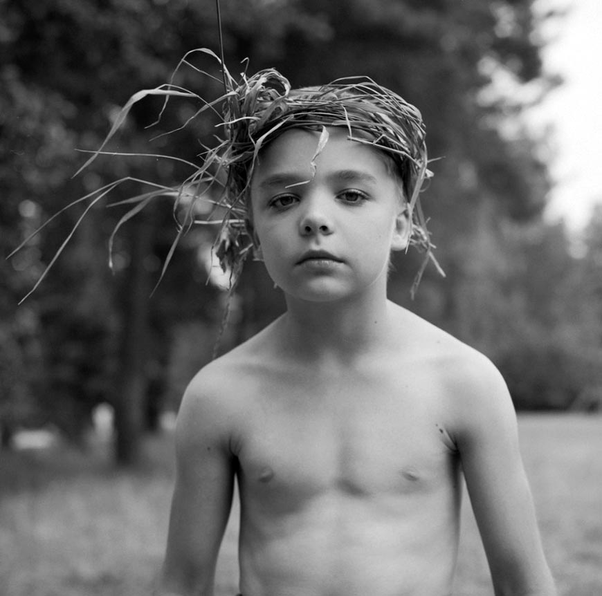 Boy with crown (Мальчик с короной), 1991