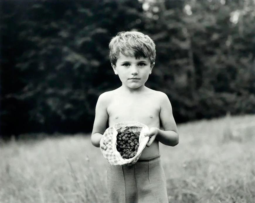 Boy with raspberries (Мальчик с малиной), 1991 