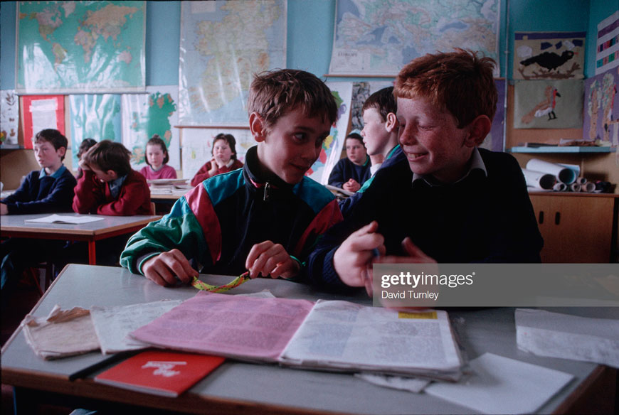 Boys in Classroom (Мальчики в классе), 1991