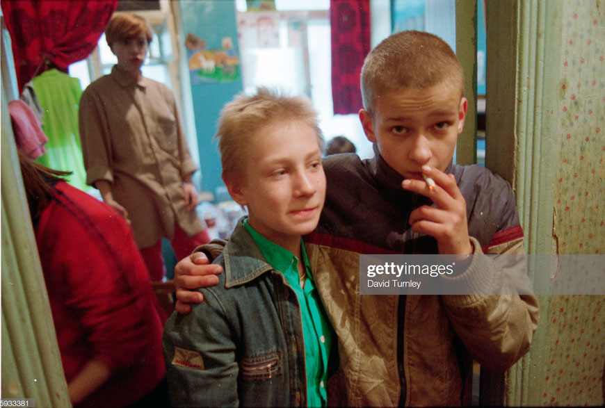 Boys at a Home for Abandoned Children (Мальчики в доме для бездомных детей), 1992