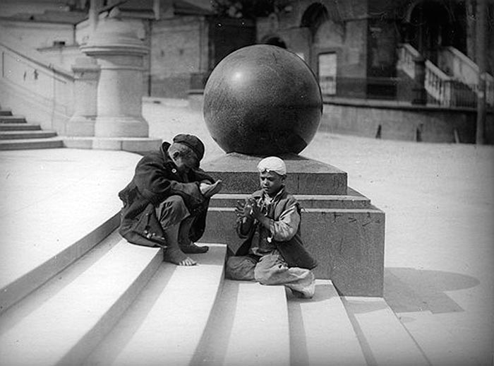 Советские беспризорники / Soviet homeless boy