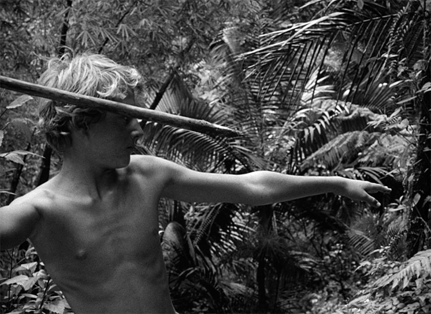 photo from filming of 'Lord of the flies (фото со съемок из «Повелителя мух»), 1962/1963