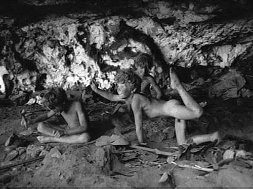 photo from filming of 'Lord of the flies (фото со съемок из «Повелителя мух»), 1962/1963