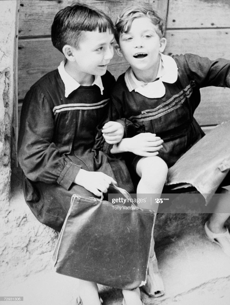 Two schoolchildren (Два школьника), 1949 