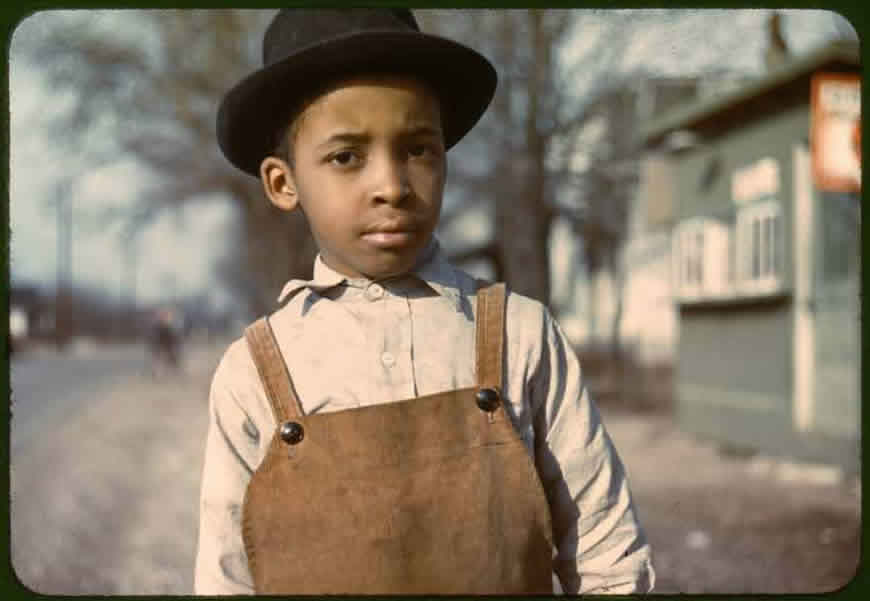 Negro boy near Cincinnati (Мальчик-негр из Цинциннати), 1942