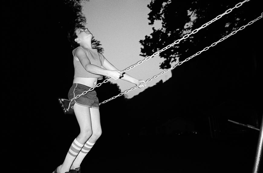 David on swing (Дэвид на качелях), 1987