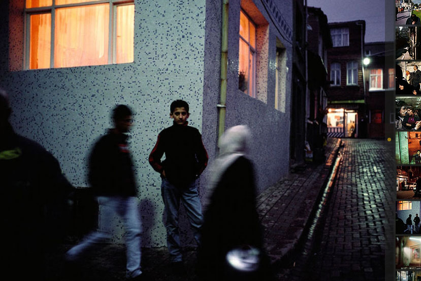 Street scene in Ayvansaray (Уличная сцена в Айвансарае)