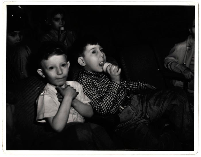 Two boys watching movies (Два мальчика в кино), c.1942