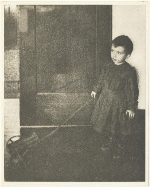 Boy with Wagon (Мальчик с игрушкой), 1908