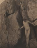 Untitled / Nude boy among rocks (Без названия / Обнажённый мальчик среди скал