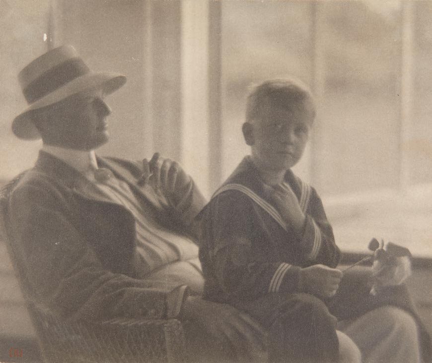 Father and son (Отец и сын), 1915-1920