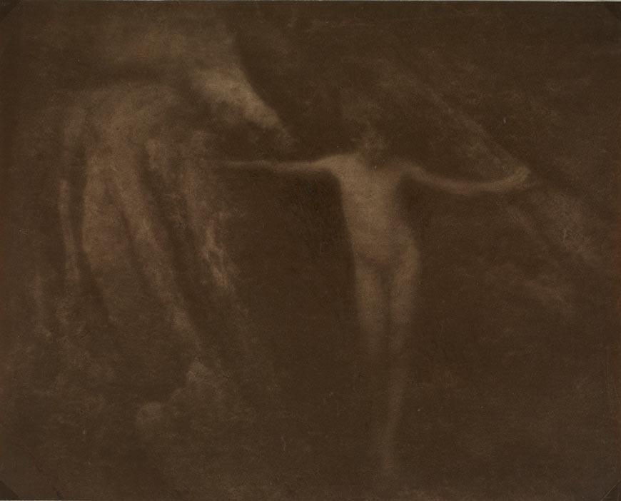 Untitled / Nude boy with outstretched arms among rocks (Без названия / Обнаженный мальчик с вытянутыми руками среди камней), 1905-1908