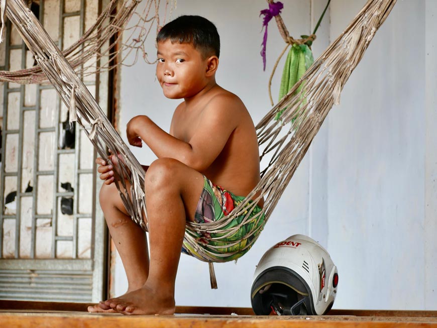 Boy in a hammock (Мальчик в гамаке), 2023