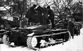 Children inspect tank, Germany 1940