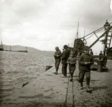 Kids on the pier