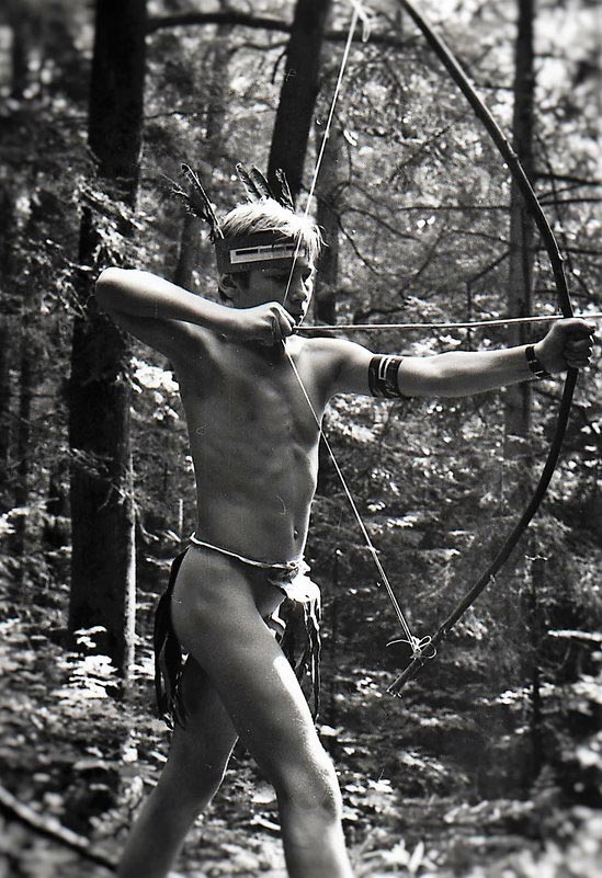 Дети играют в индейцев (Children playing Indians), 1980-е/начало 1990-х
