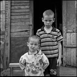 Portrait of brothers. Egor and Vlad