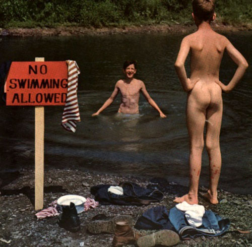 No swimming allowed (Купаться запрещено!), 1940s