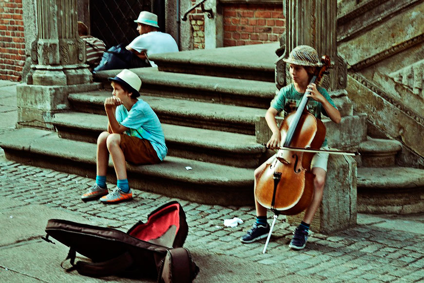 Street concert (Уличный концерт), 2016