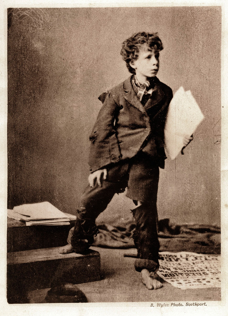 Newsboy (Газетчик), 1879